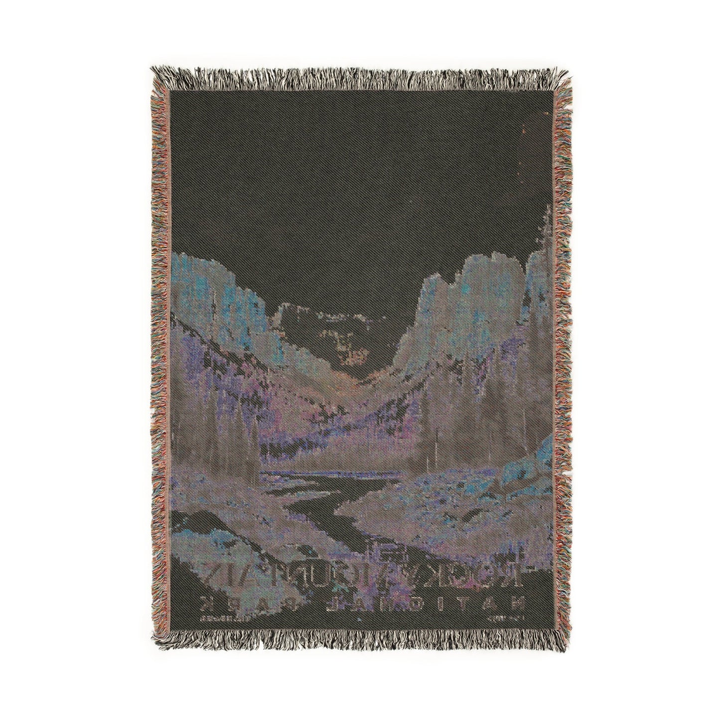 Rocky Mountain National Park Woven Blanket | S04