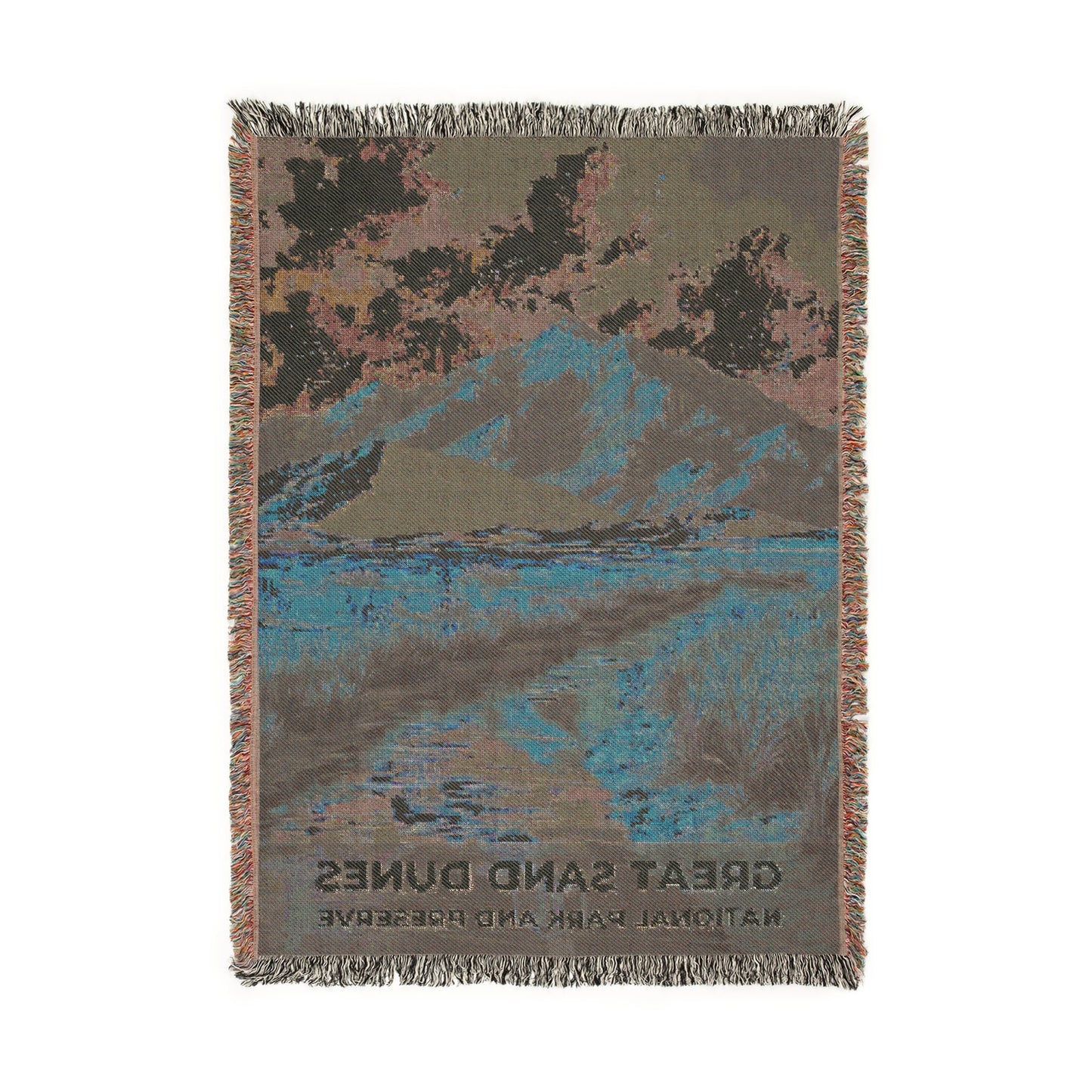 Great Sand Dunes National Park Woven Blanket | S14