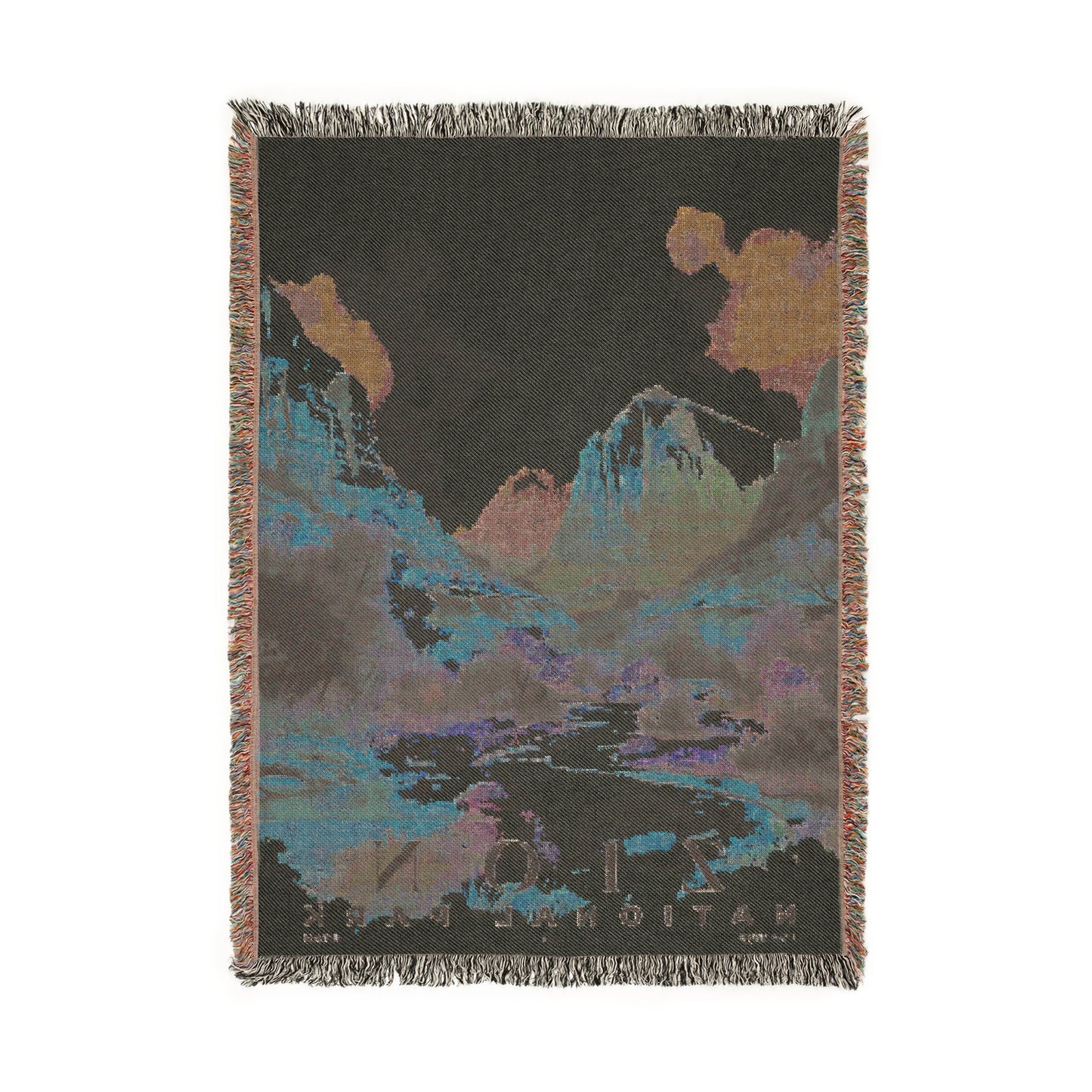 Zion National Park Woven Blanket | S04