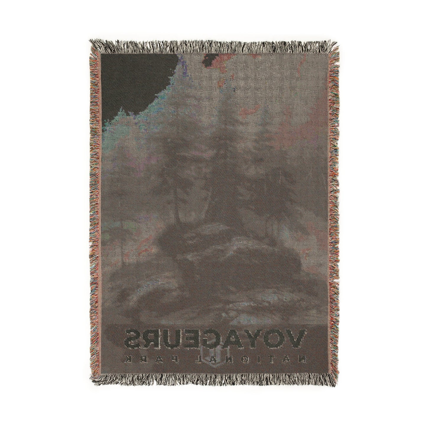 Voyageurs National Park Woven Blanket | S12