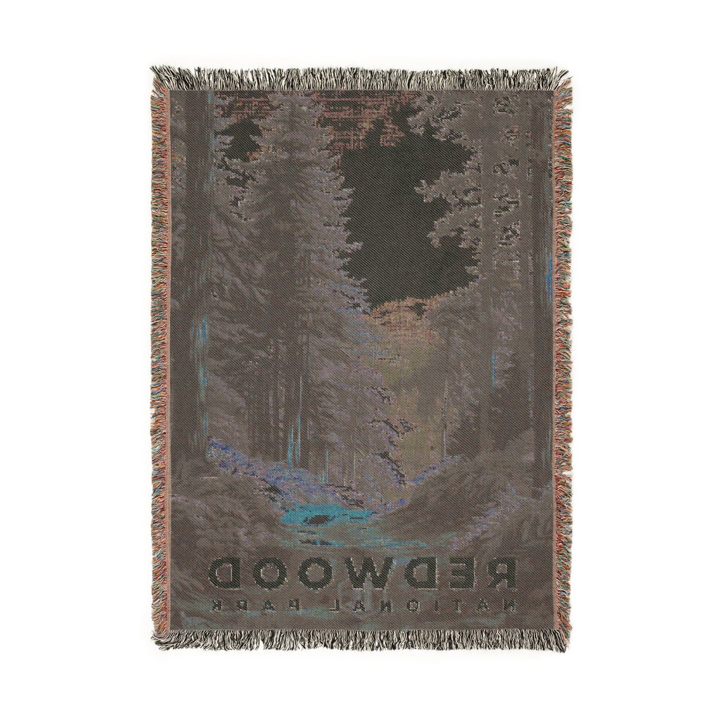 Redwood National Park Woven Blanket | S18