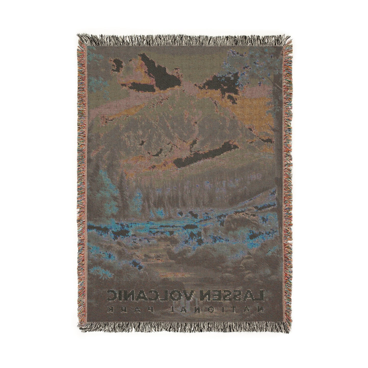 Lassen Volcanic National Park Woven Blanket | S16