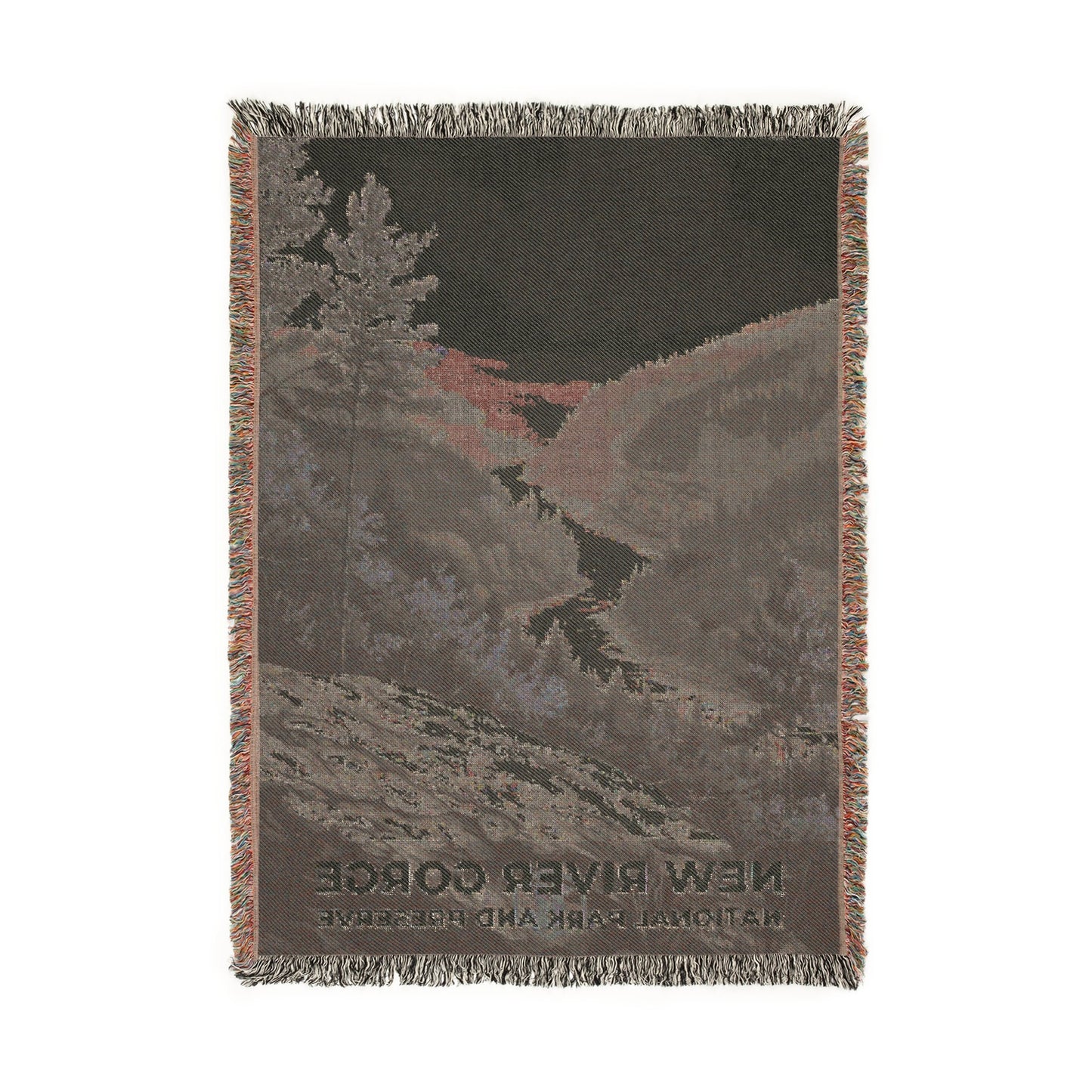 New River Gorge National Park Woven Blanket | S17