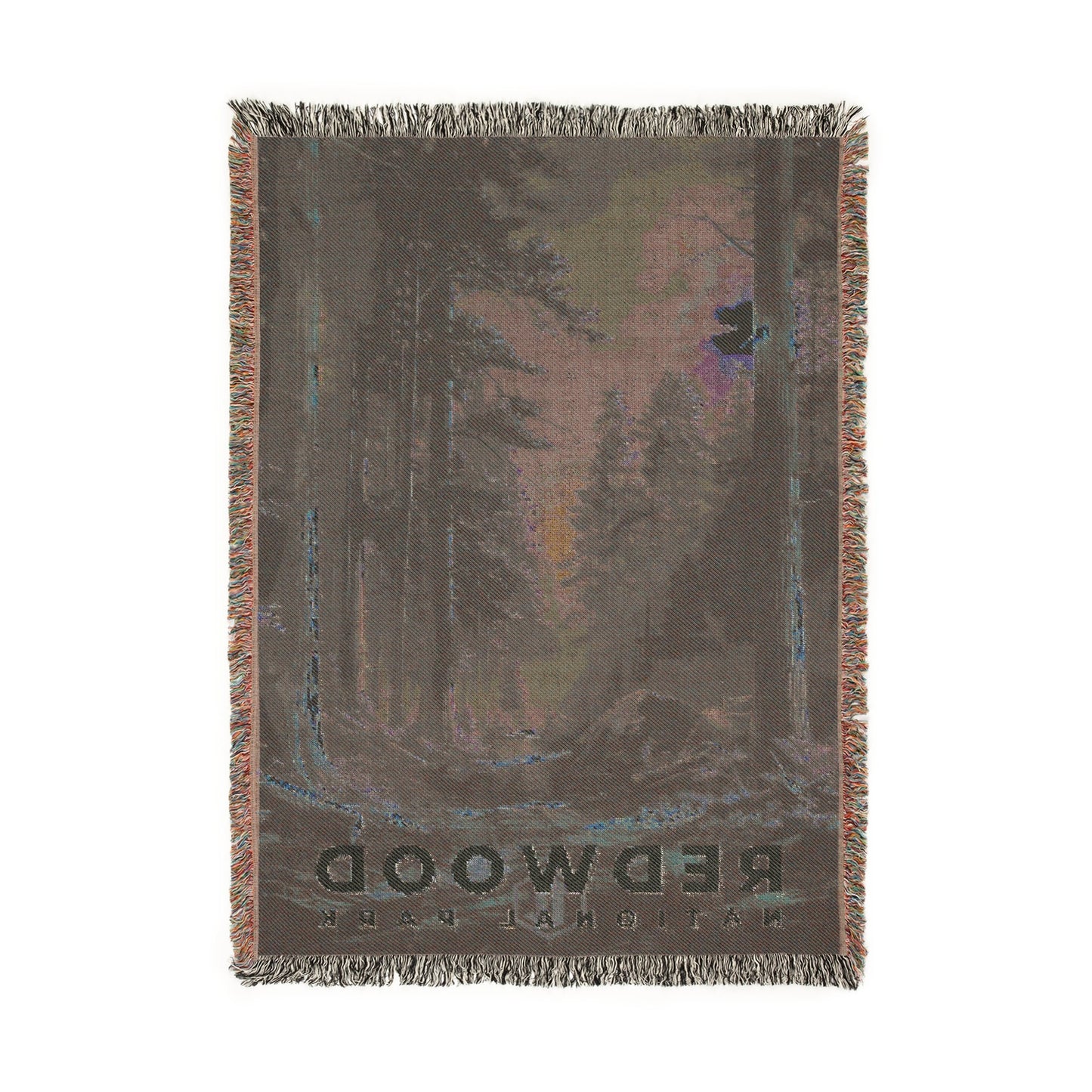 Redwood National Park Woven Blanket | S16