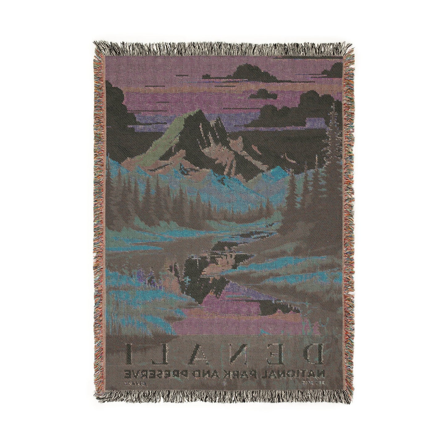 Denali National Park Woven Blanket | S05