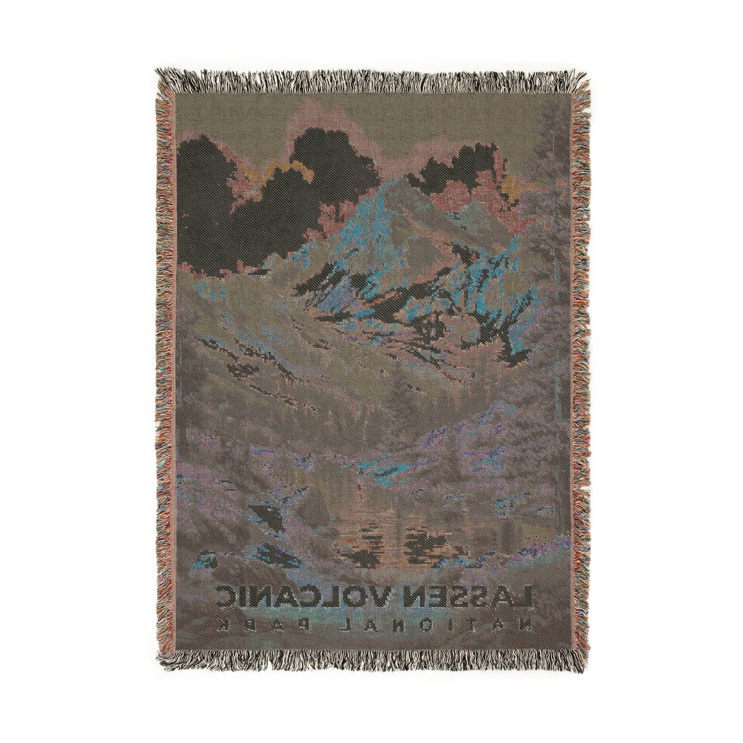 Lassen Volcanic National Park Woven Blanket | S18