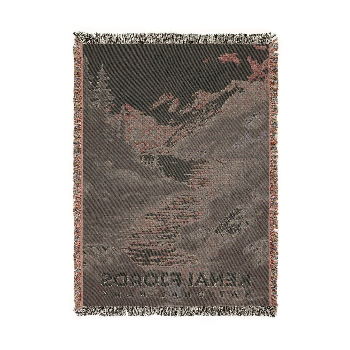 Kenai Fjords National Park Woven Blanket | S17