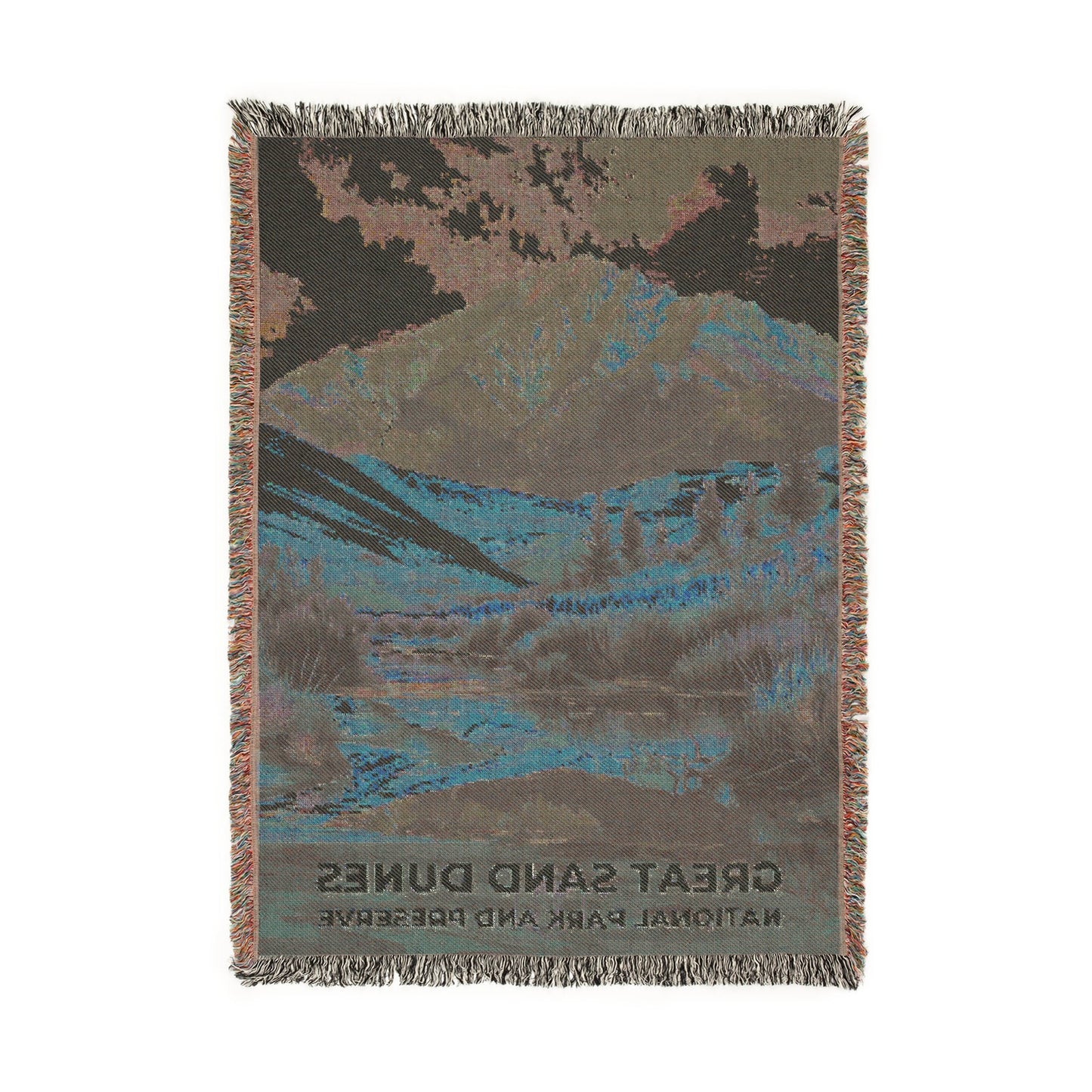Great Sand Dunes National Park Woven Blanket | S18