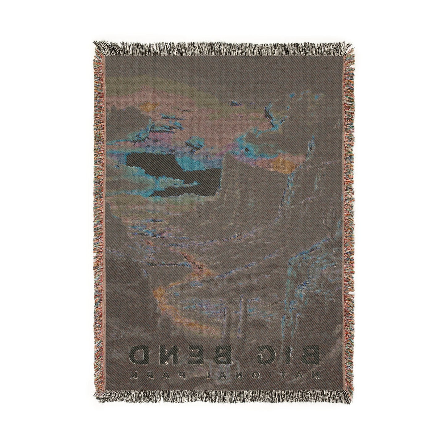 Big Bend National Park Woven Blanket | S16