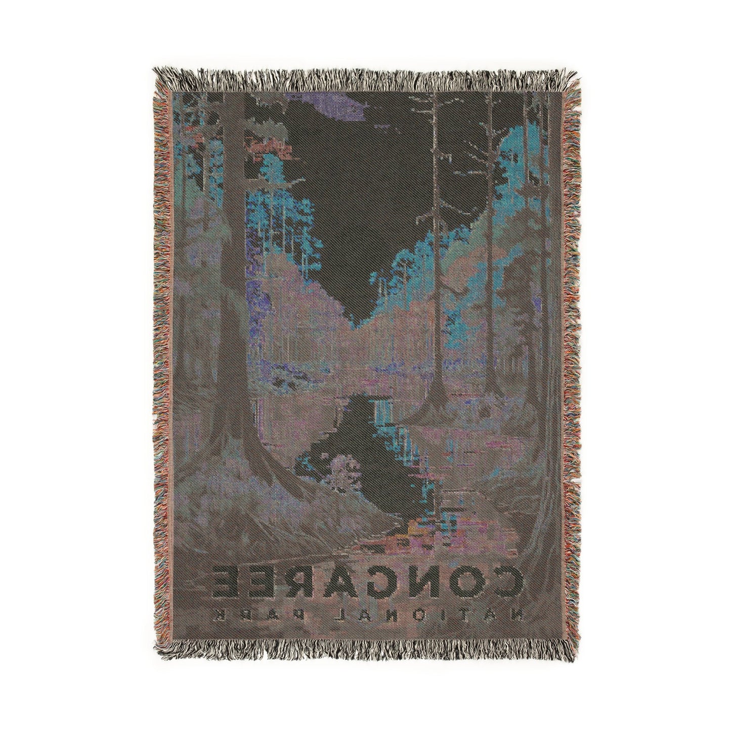 Congaree National Park Woven Blanket | S09