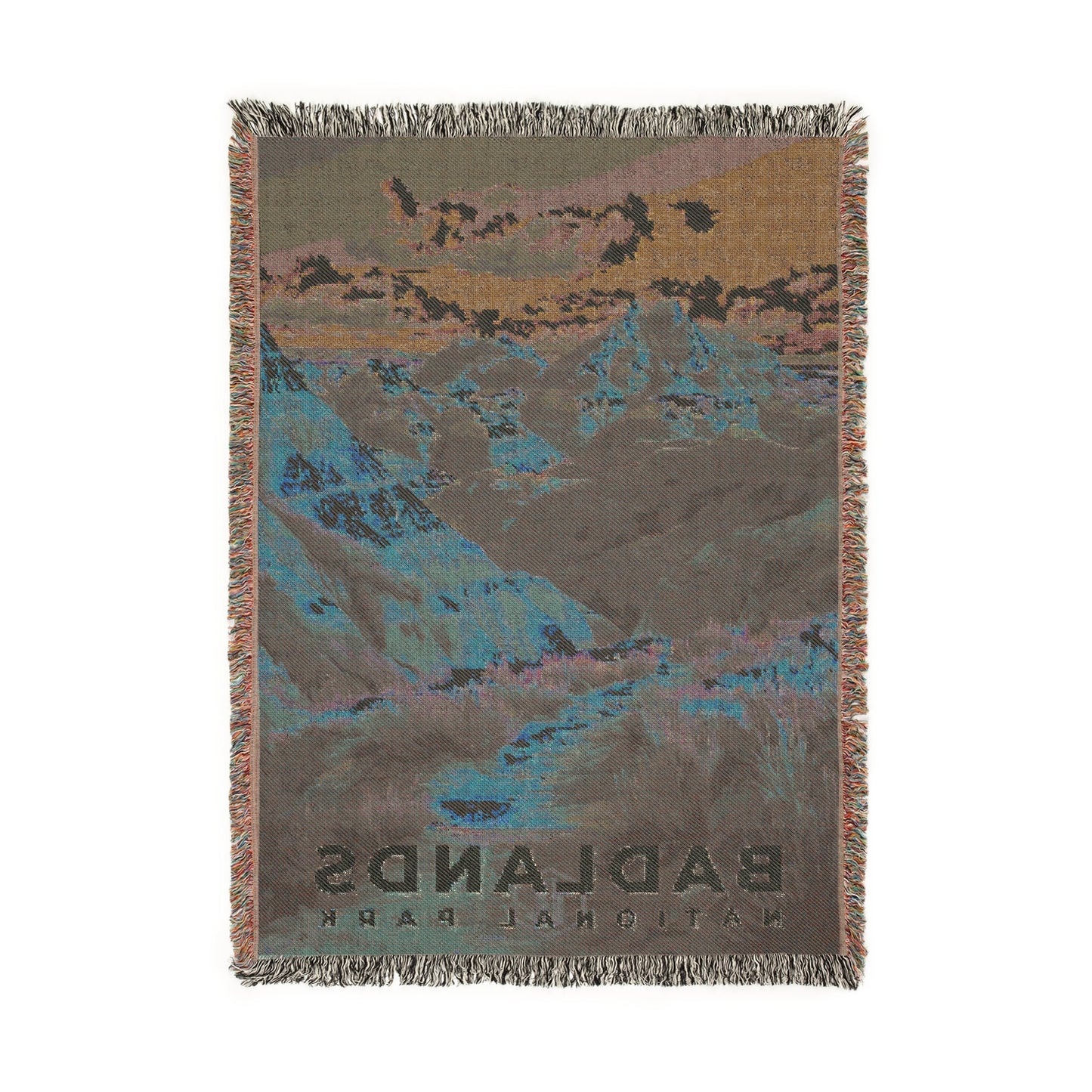 Badlands National Park Woven Blanket | S18