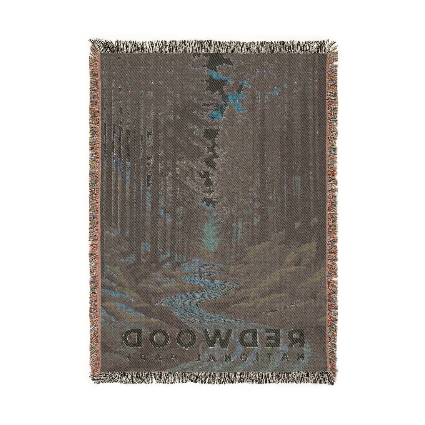 Redwood National Park Woven Blanket | S19
