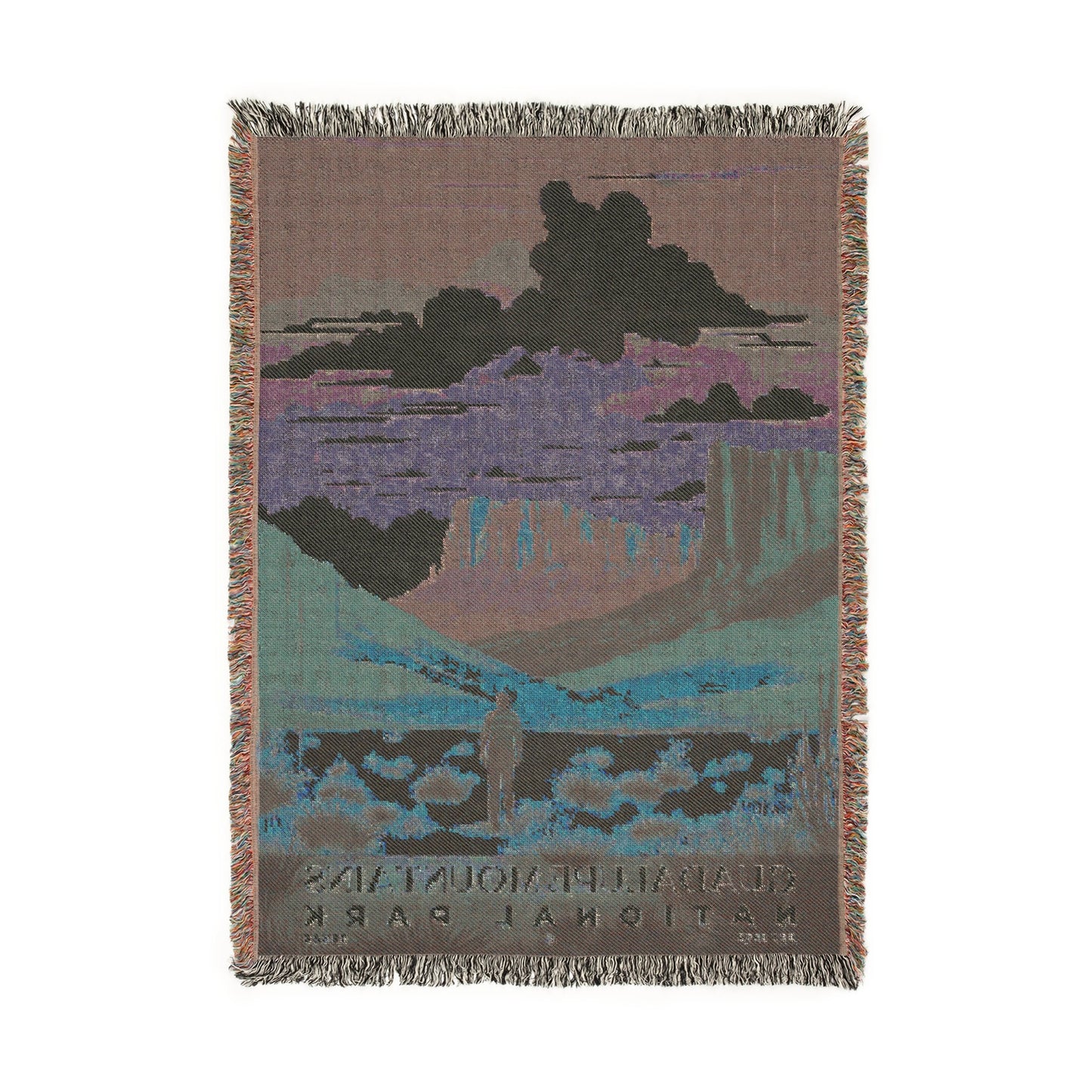 Guadalupe Mountains National Park Woven Blanket | S05