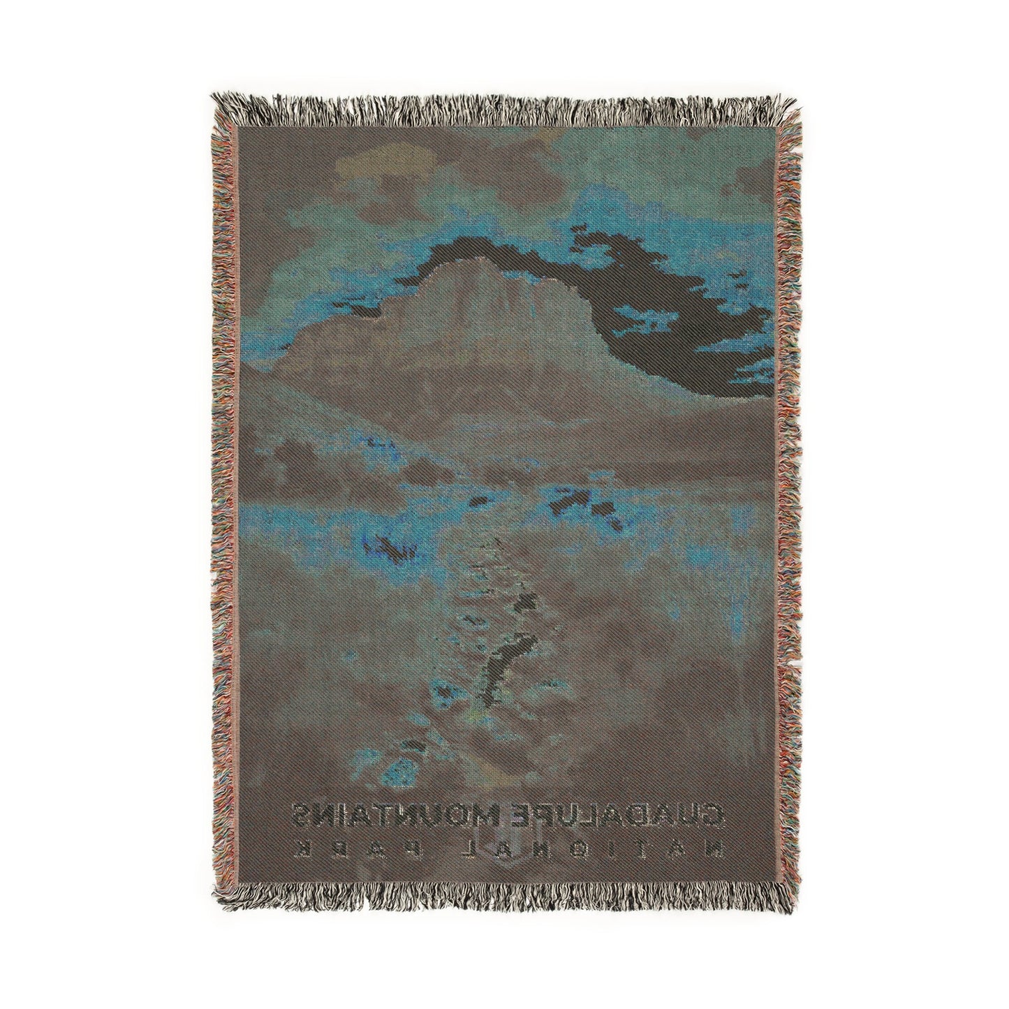 Guadalupe Mountains National Park Woven Blanket | S10