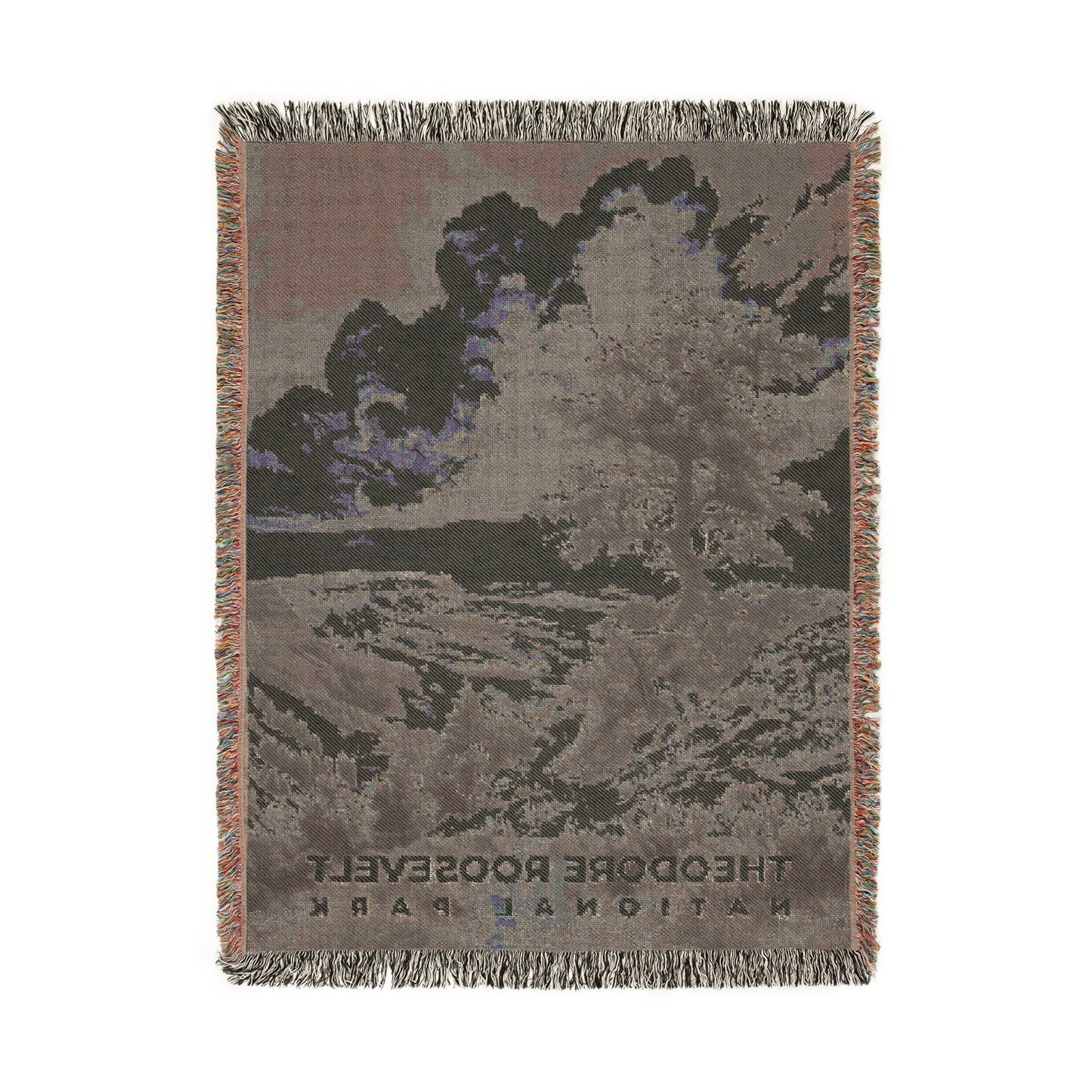 Theodore Roosevelt National Park Woven Blanket | S15