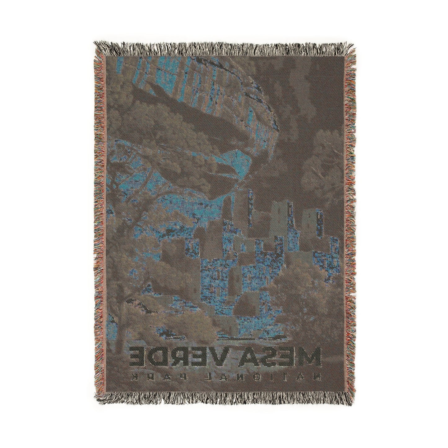 Mesa Verde National Park Woven Blanket | S19