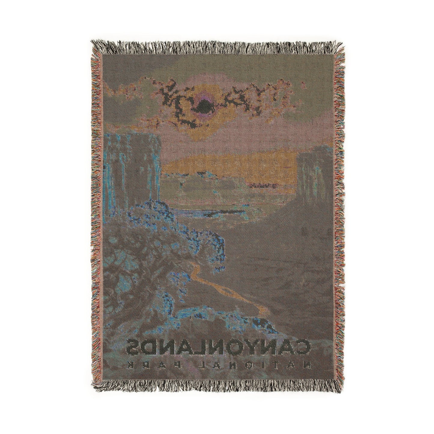 Canyonlands National Park Woven Blanket | S16