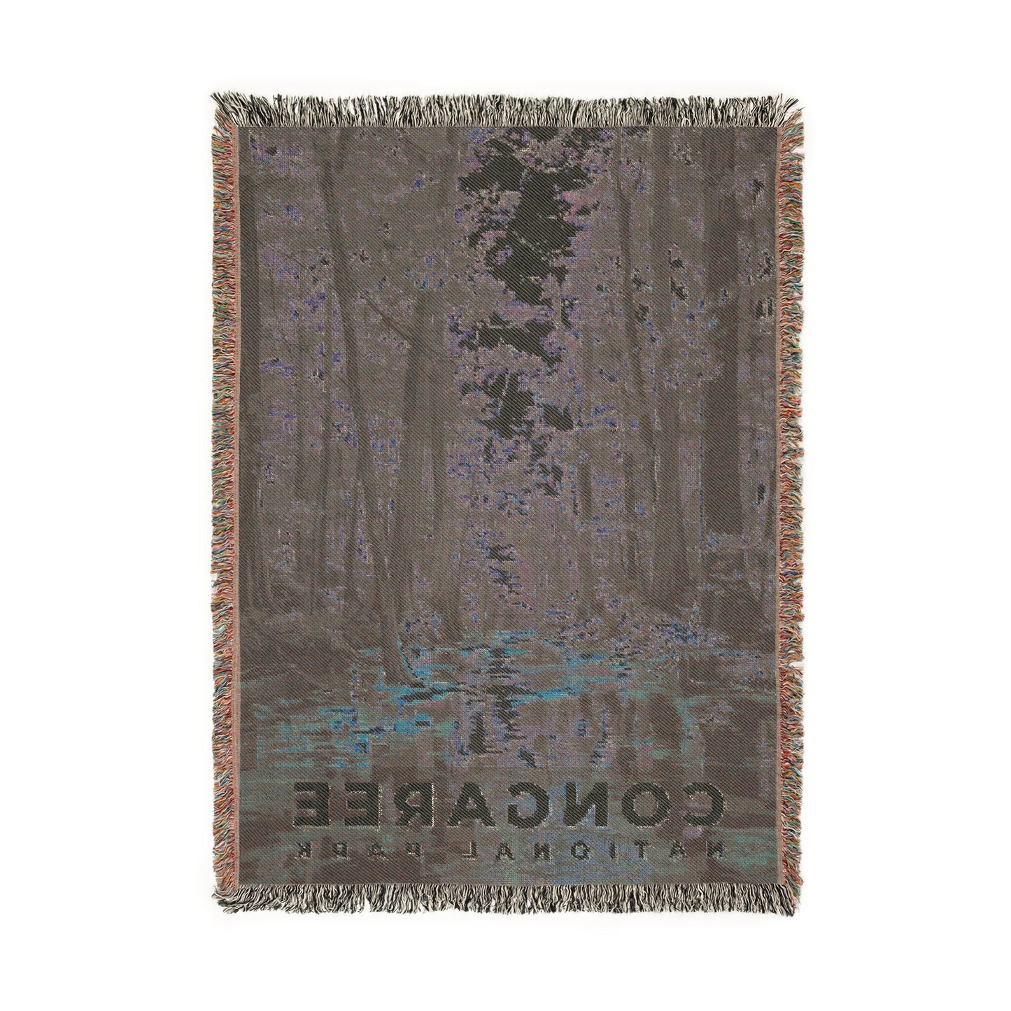 Congaree National Park Woven Blanket | S18