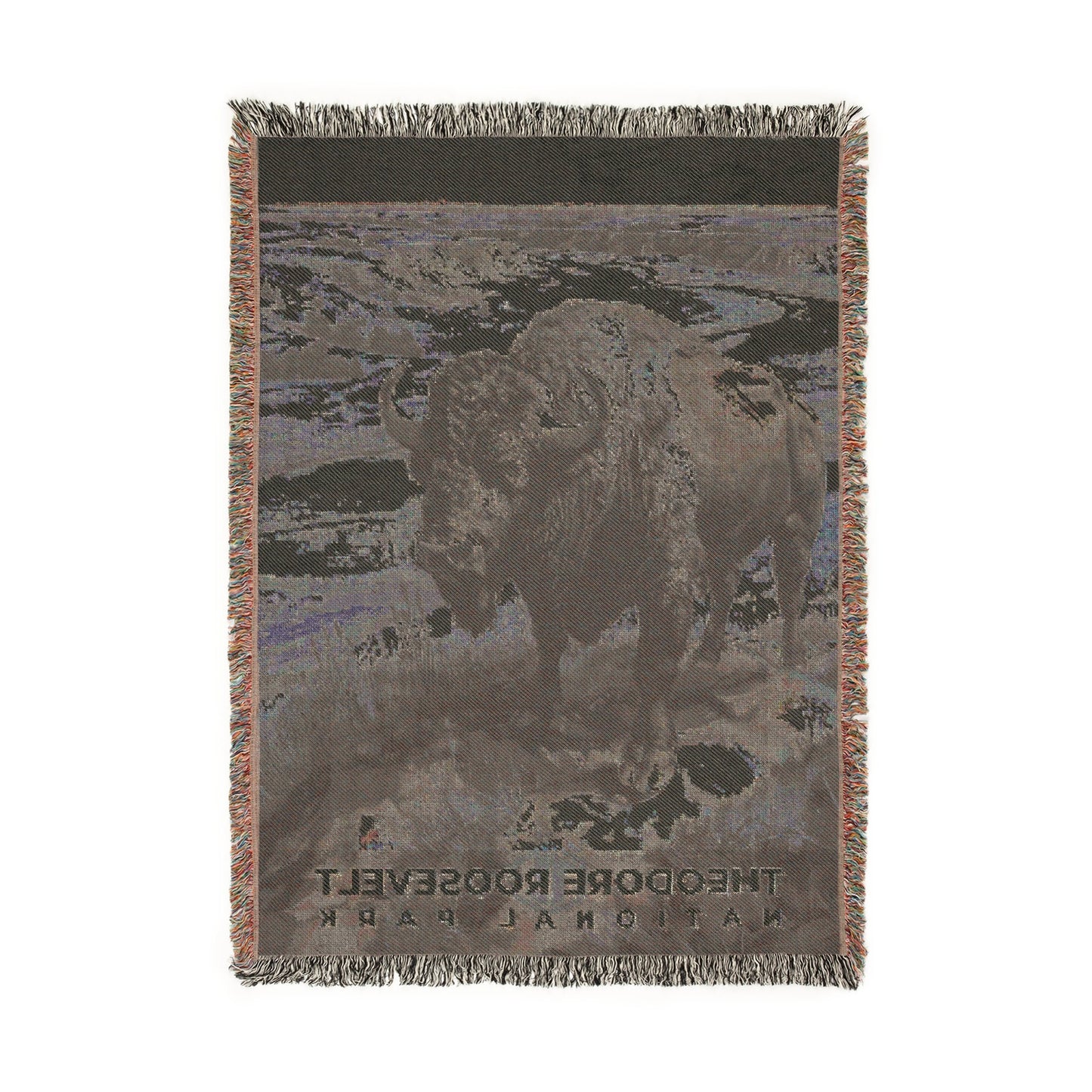Theodore Roosevelt National Park Woven Blanket | S17
