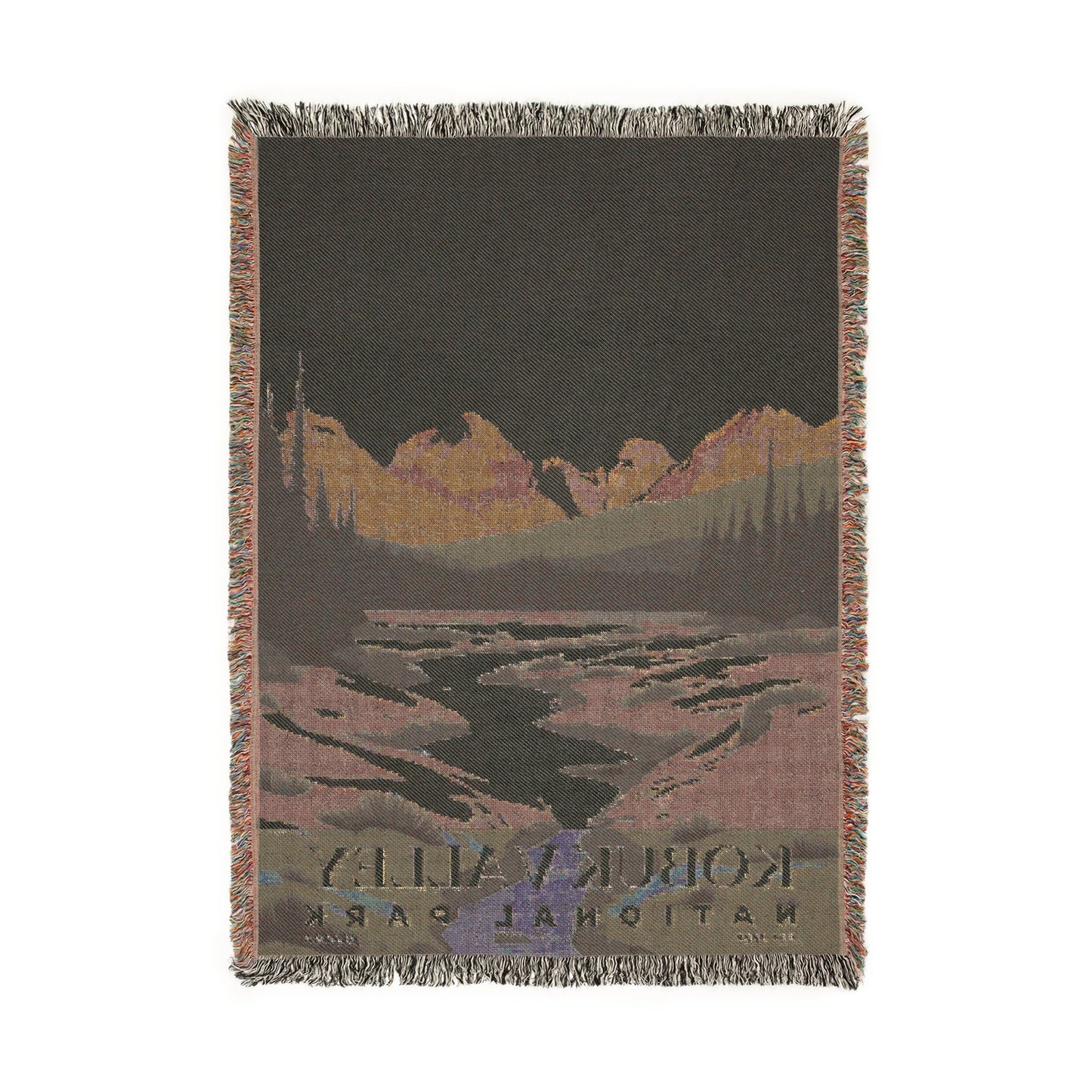 Kobuk Valley National Park Woven Blanket | S03