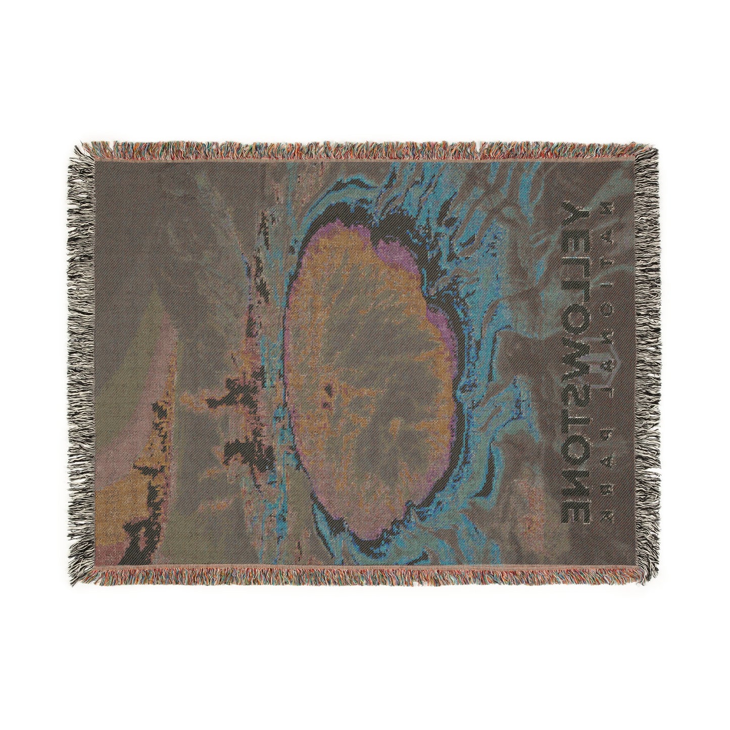 Yellowstone National Park Woven Blanket | S16