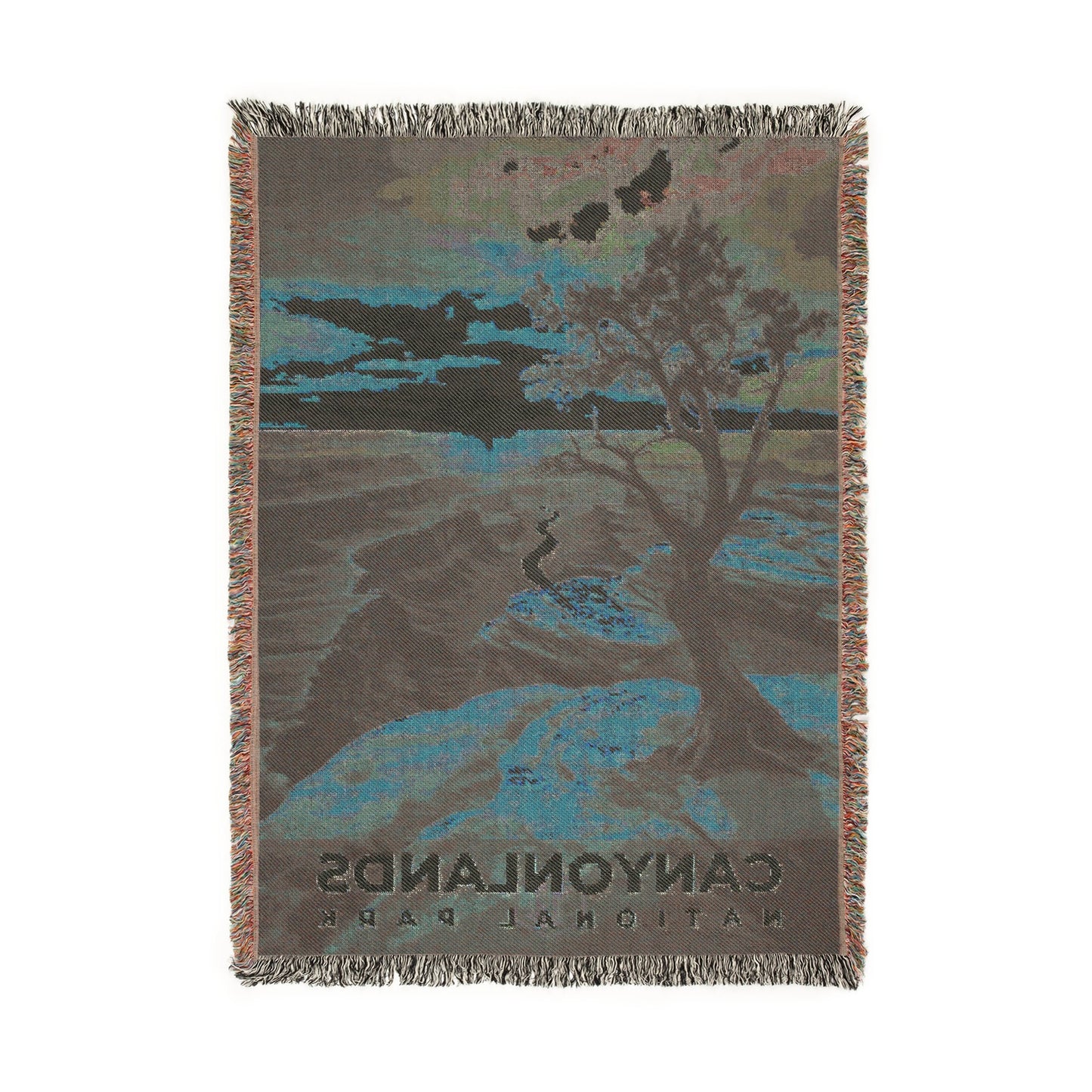 Canyonlands National Park Woven Blanket | S10