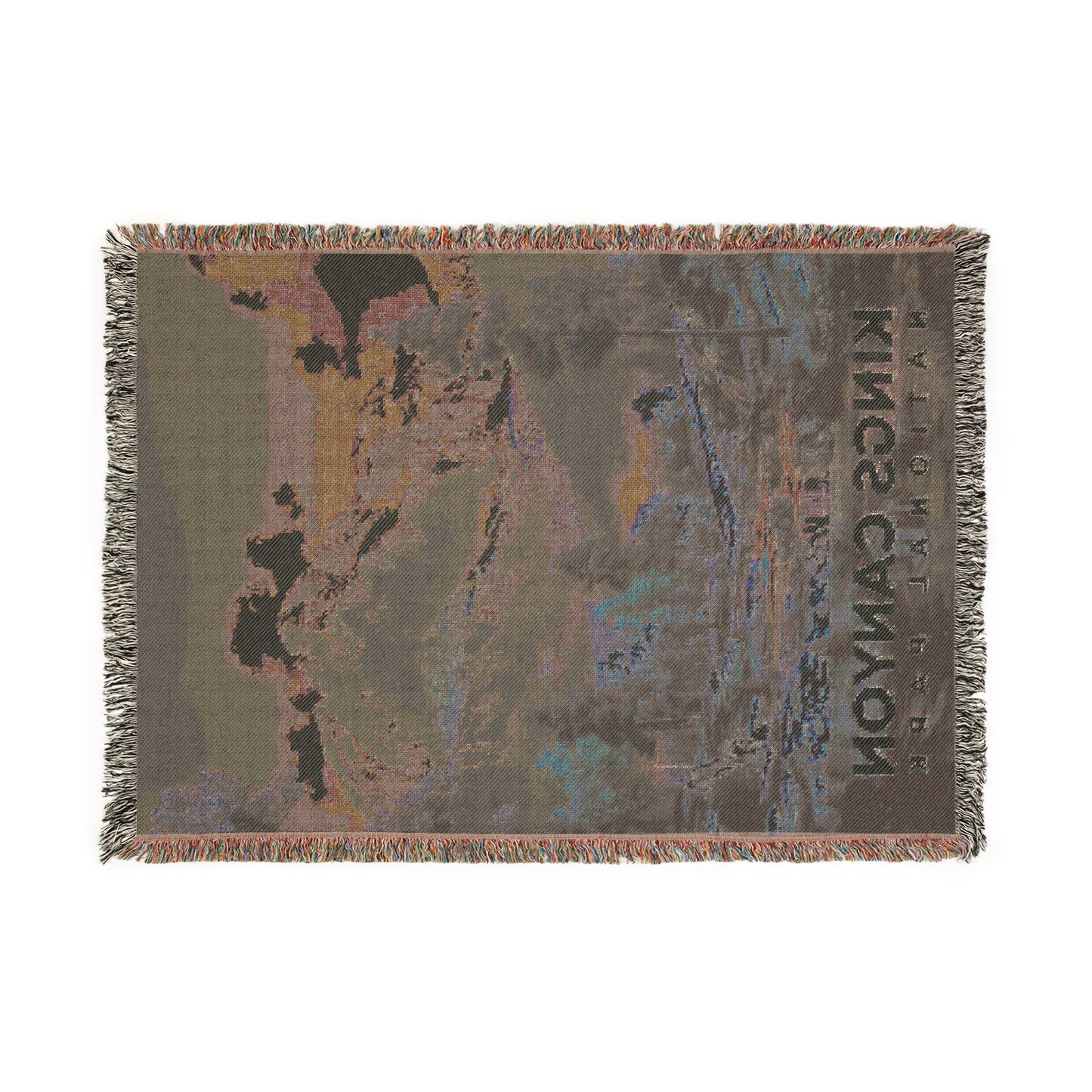 Kings Canyon National Park Woven Blanket | S16