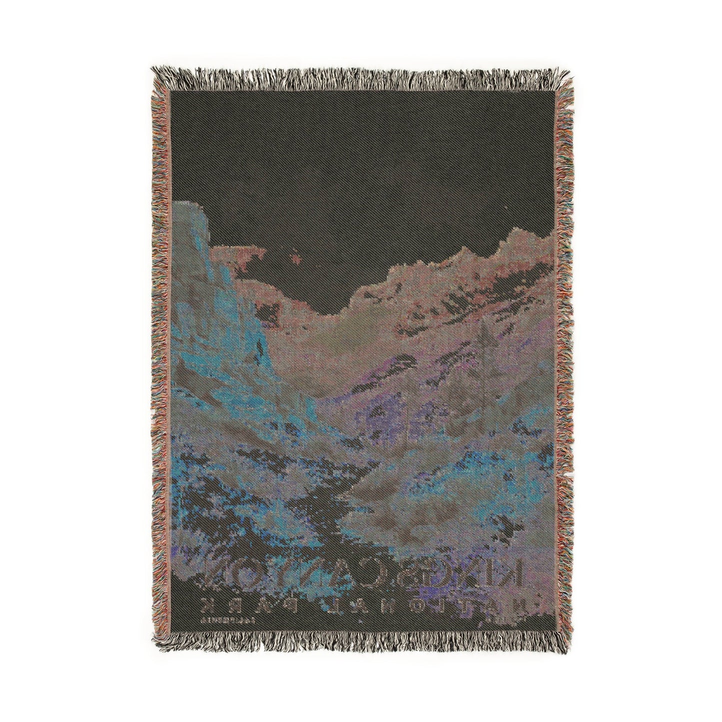 Kings Canyon National Park Woven Blanket | S04
