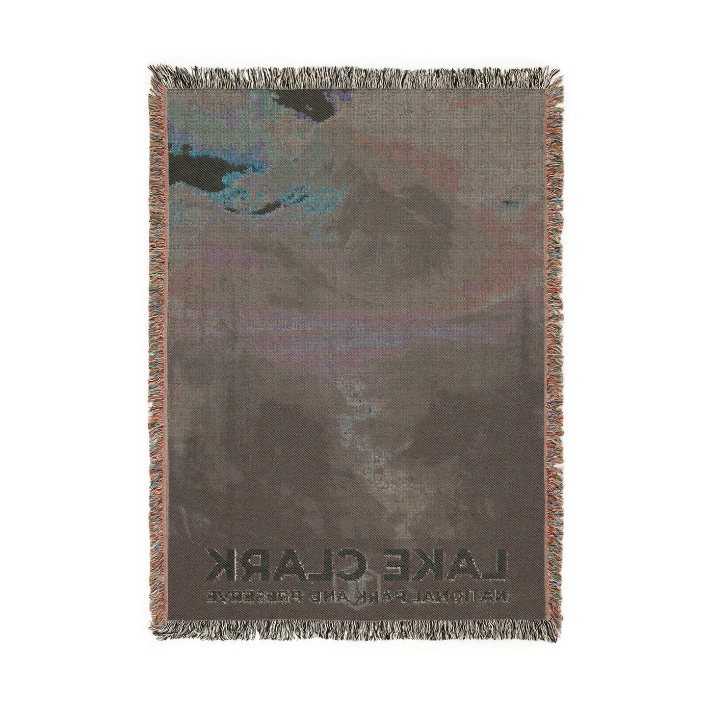 Lake Clark National Park Woven Blanket | S12