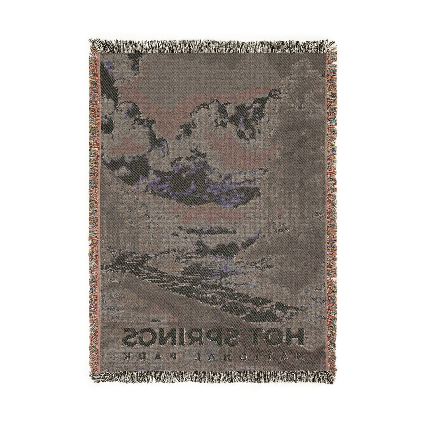 Hot Springs National Park Woven Blanket | S15