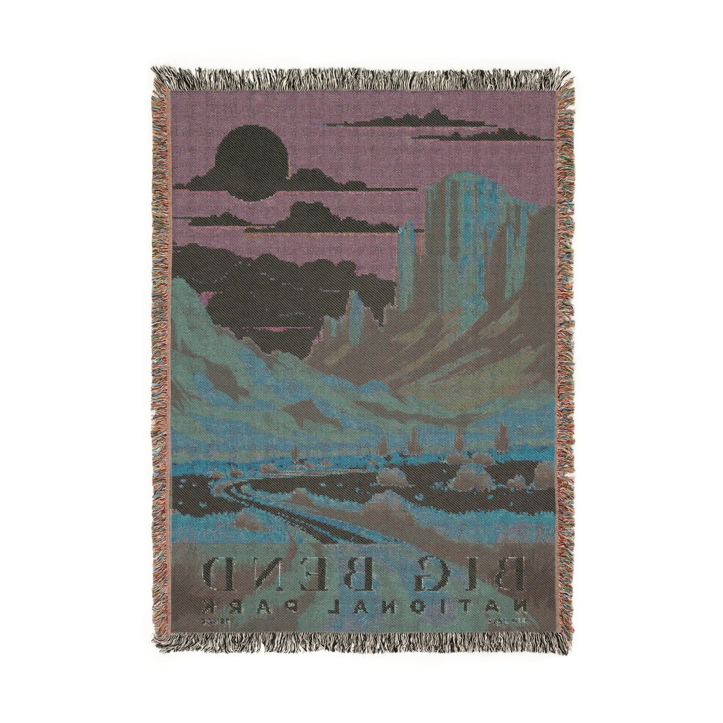 Big Bend National Park Woven Blanket | S05