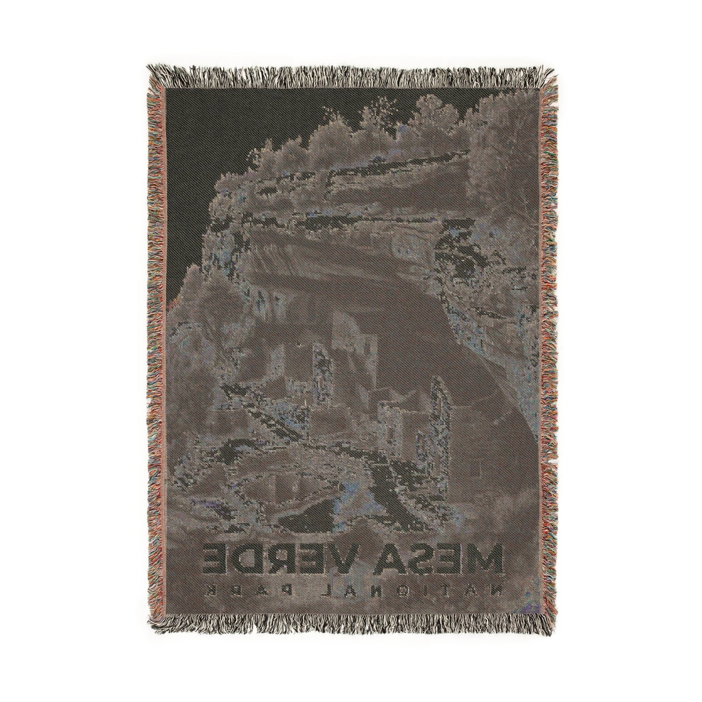 Mesa Verde National Park Woven Blanket | S17