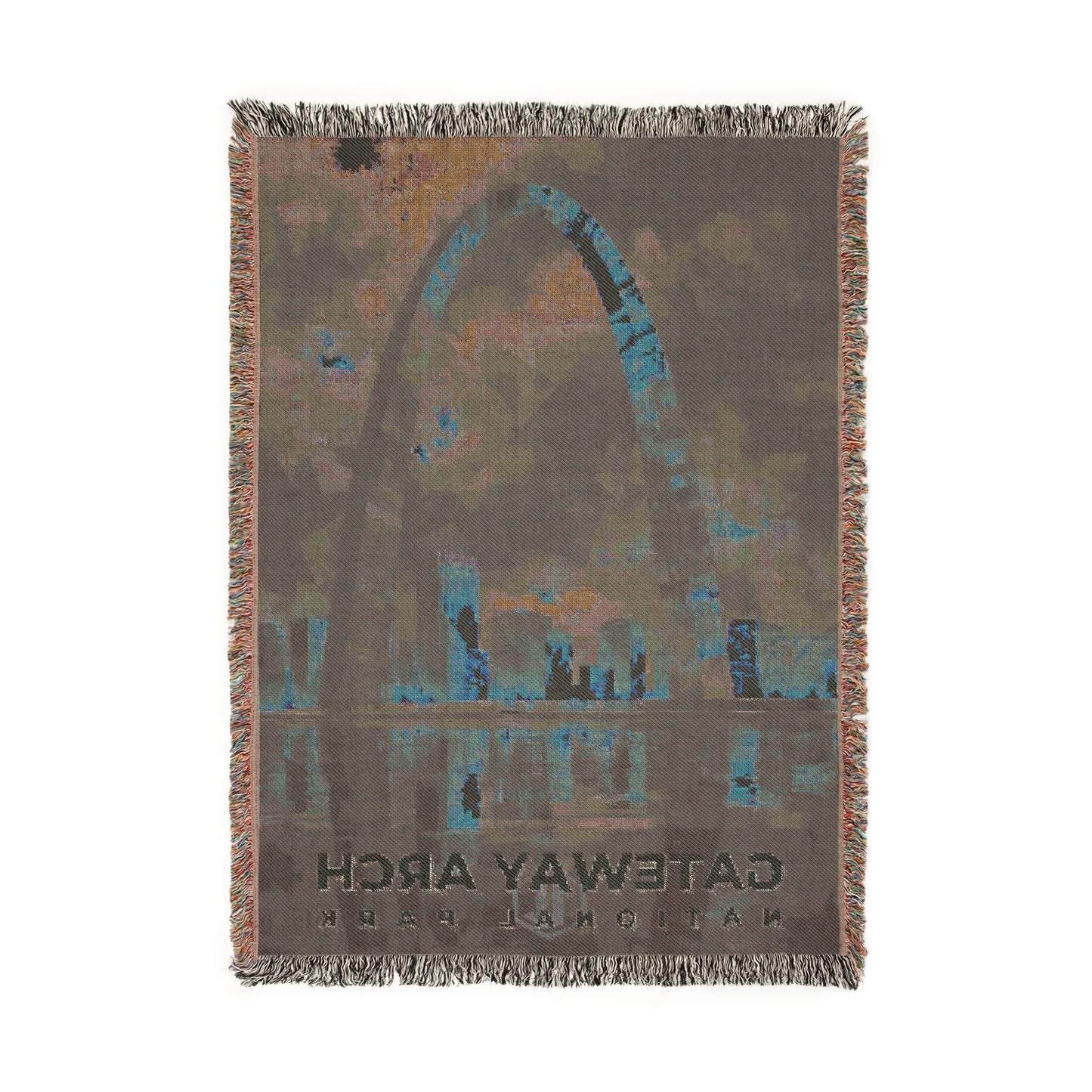 Gateway Arch National Park Woven Blanket | S11
