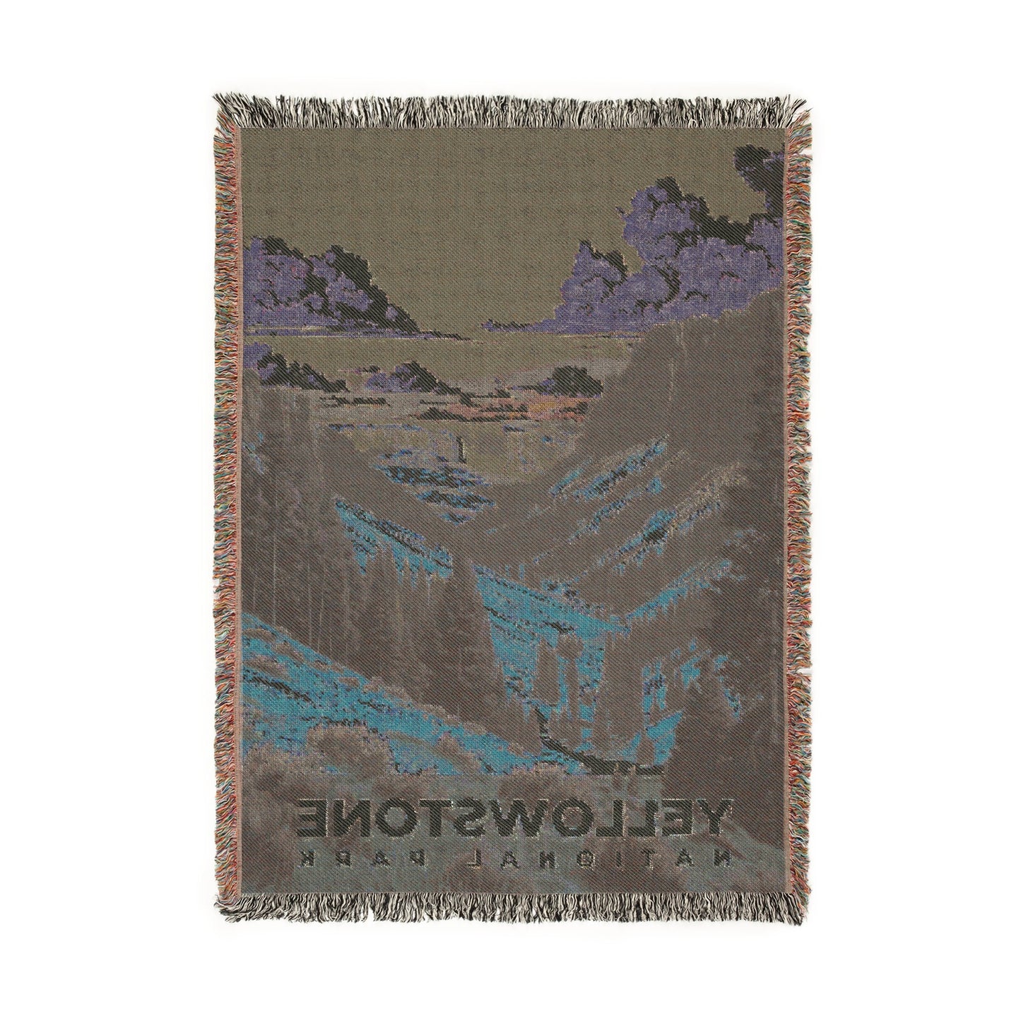 Yellowstone National Park Woven Blanket | S19