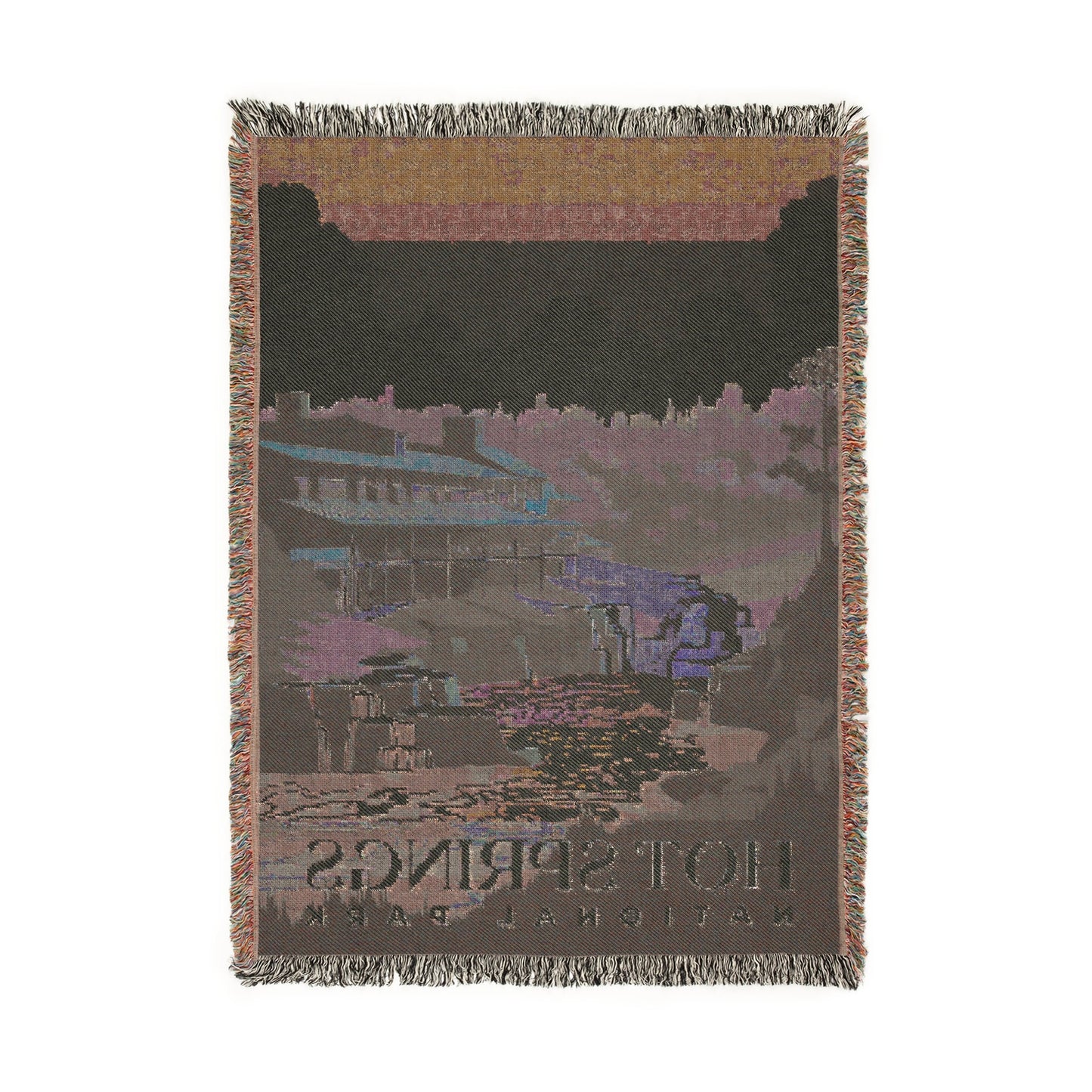 Hot Springs National Park Woven Blanket | S01