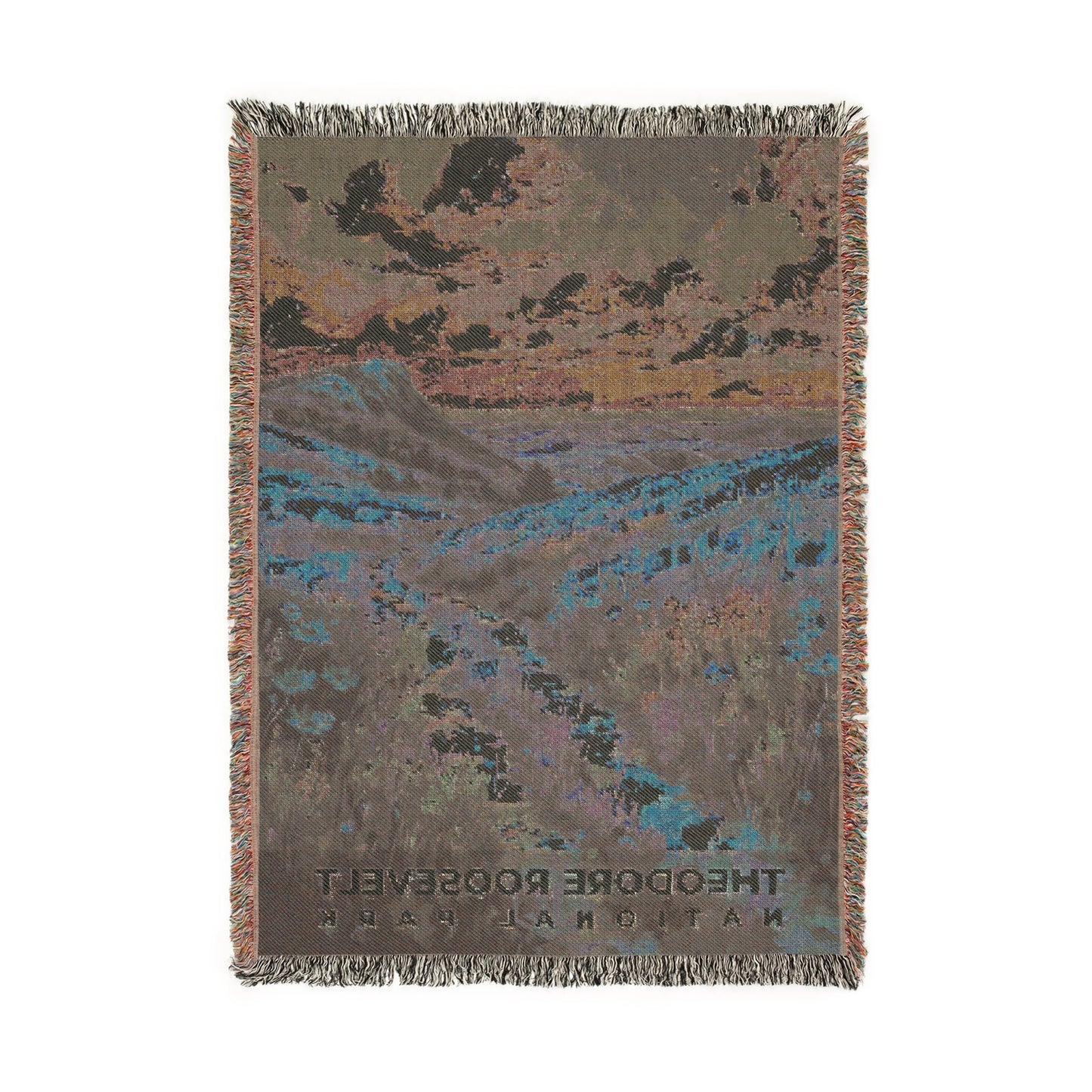 Theodore Roosevelt National Park Woven Blanket | S14