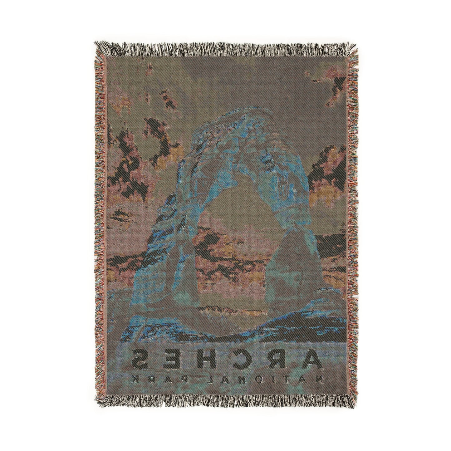 Arches National Park Woven Blanket | S18
