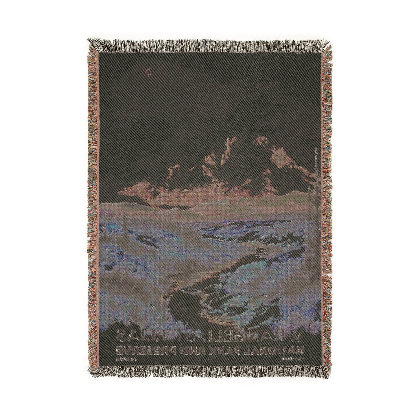 Wrangell-St. Elias National Park Woven Blanket | S04