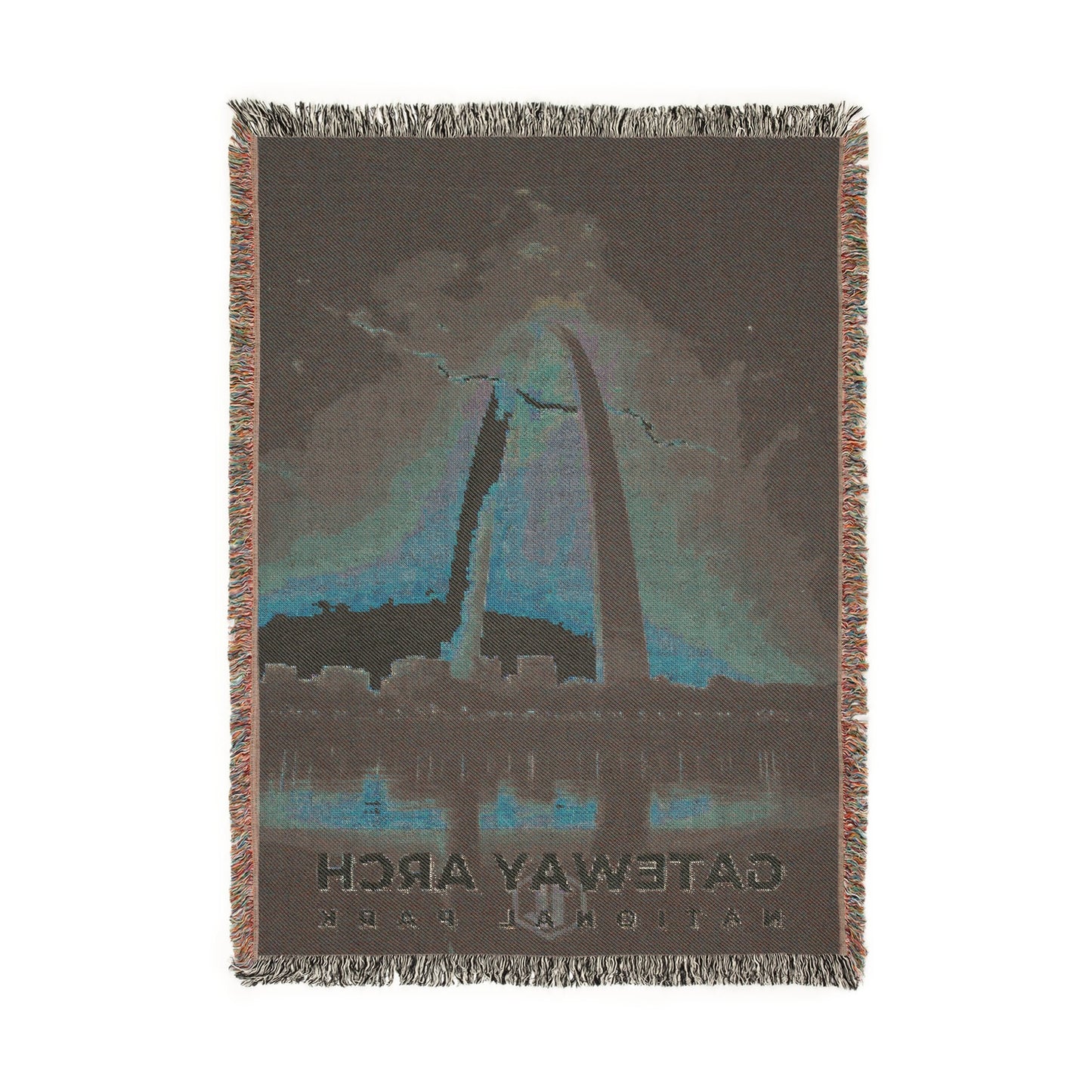 Gateway Arch National Park Woven Blanket | S10