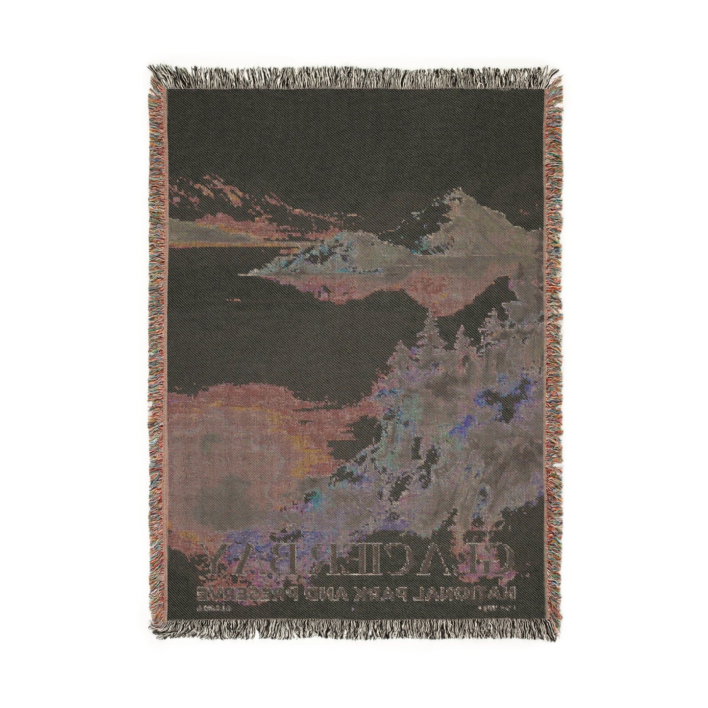 Glacier Bay National Park Woven Blanket | S04