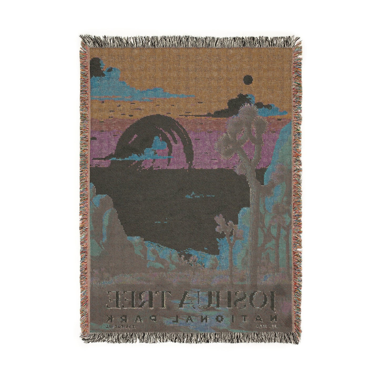 Joshua Tree National Park Woven Blanket | S05