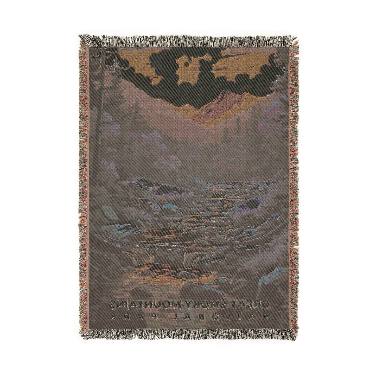 Great Smoky Mountains National Park Woven Blanket | S07
