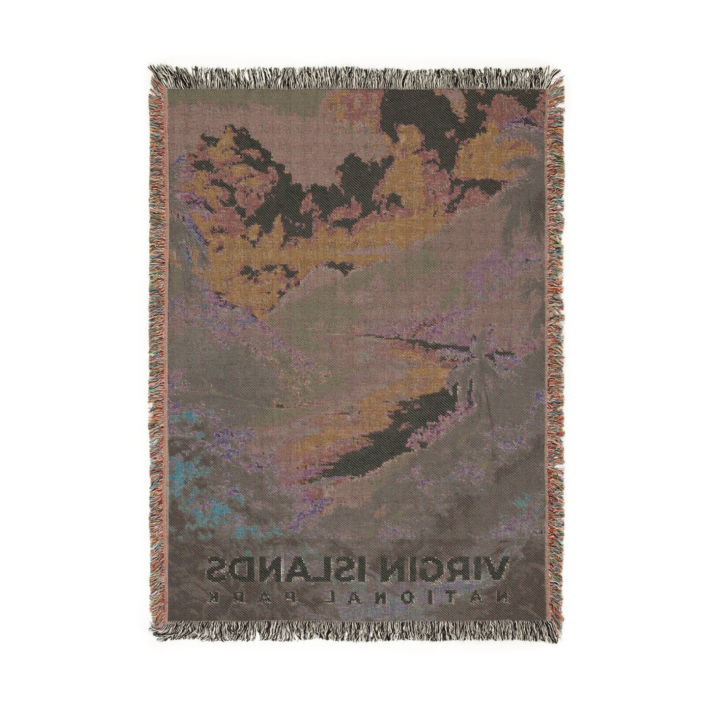 Virgin Islands National Park Woven Blanket | S13