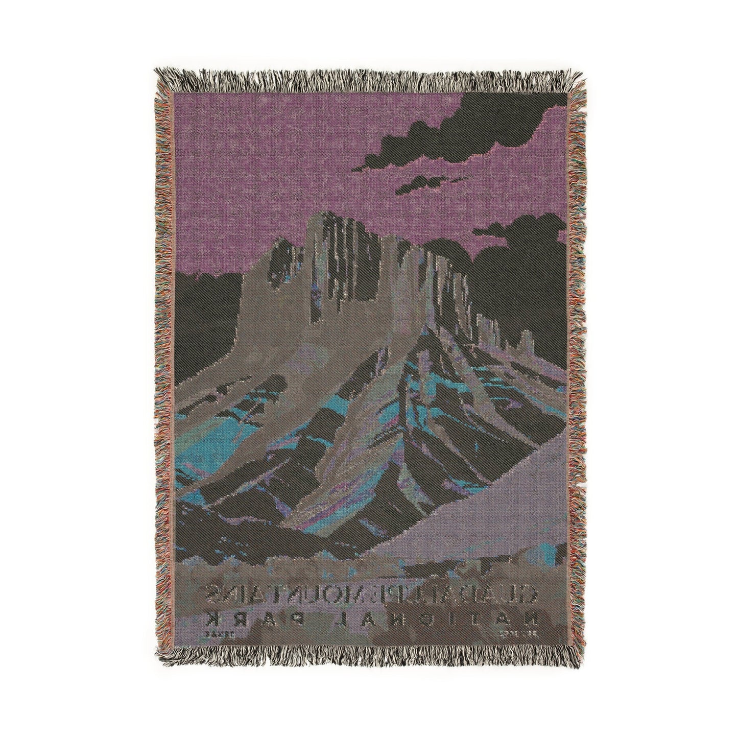 Guadalupe Mountains National Park Woven Blanket | S03