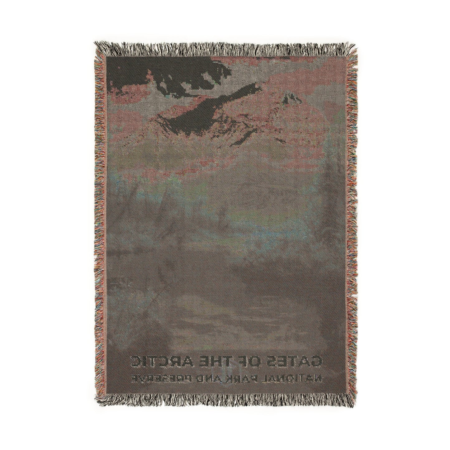 Gates of the Arctic National Park Woven Blanket | S12