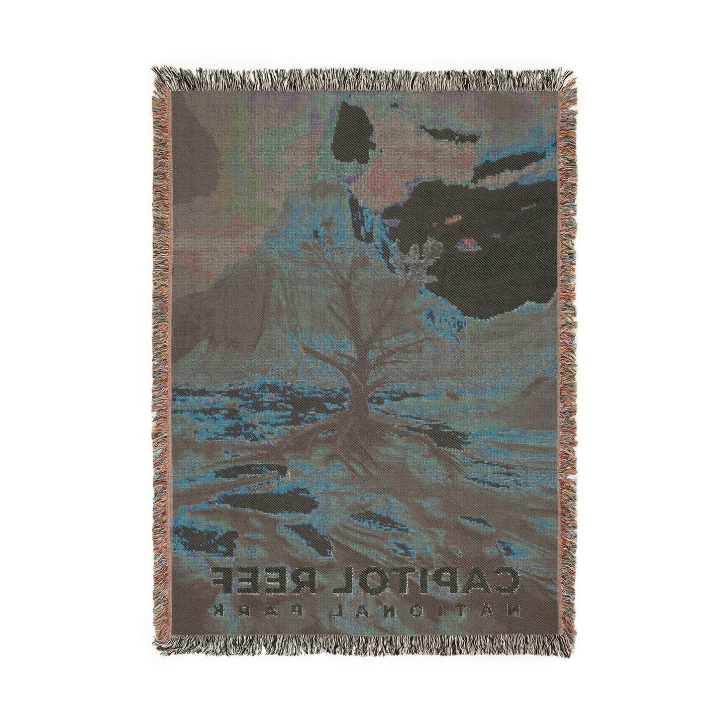 Capitol Reef National Park Woven Blanket | S10