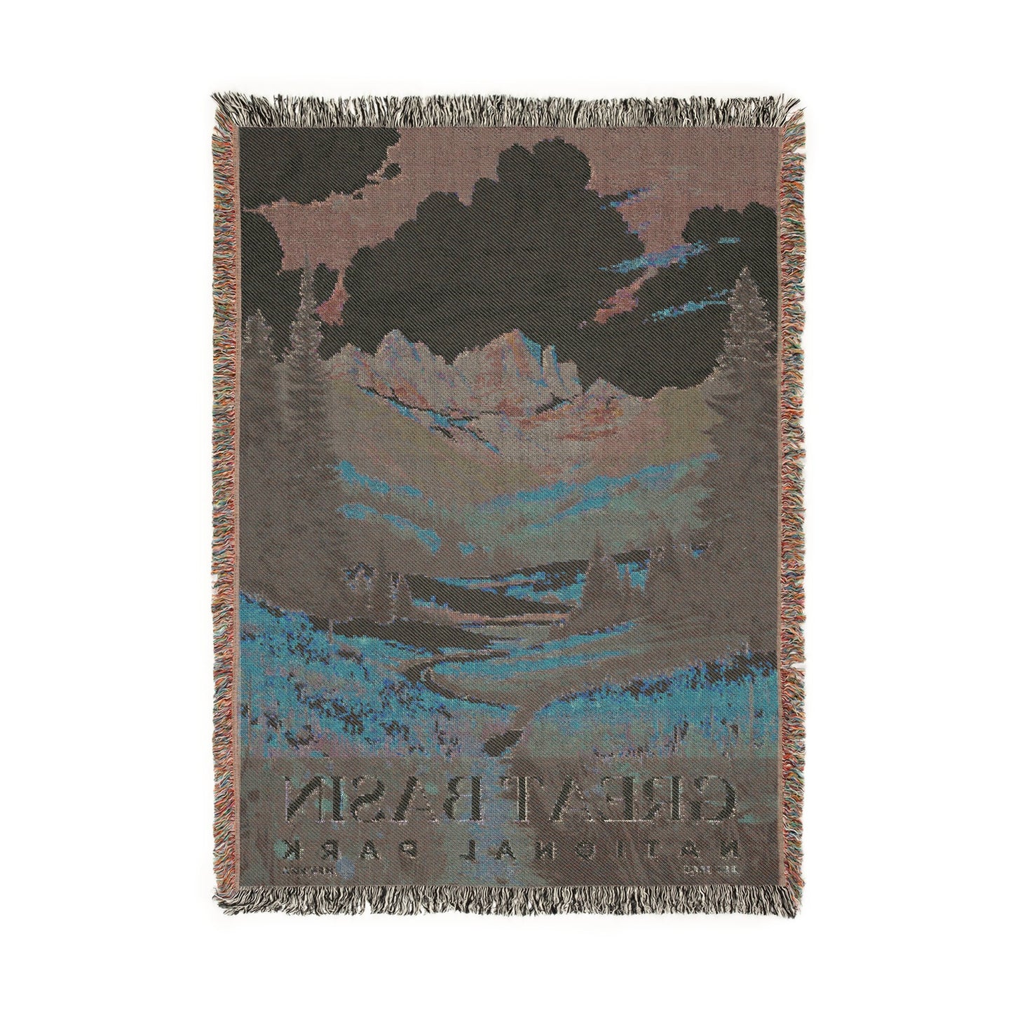 Great Basin National Park Woven Blanket | S05