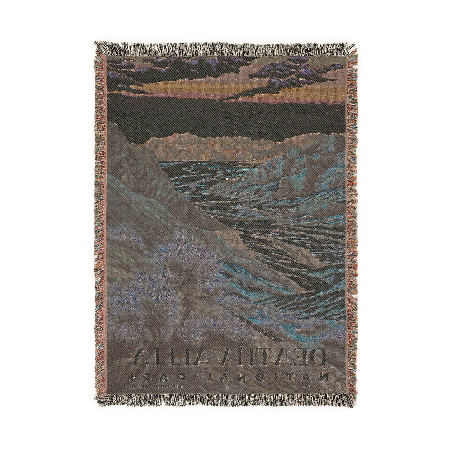 Death Valley National Park Woven Blanket | S02