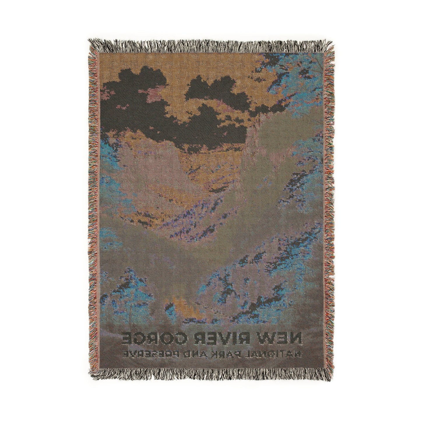 New River Gorge National Park Woven Blanket | S13