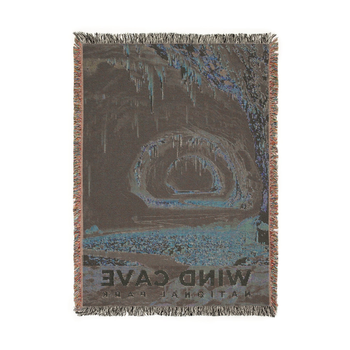 Wind Cave National Park Woven Blanket | S19